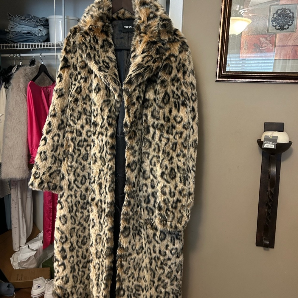 Faux fur ankle length